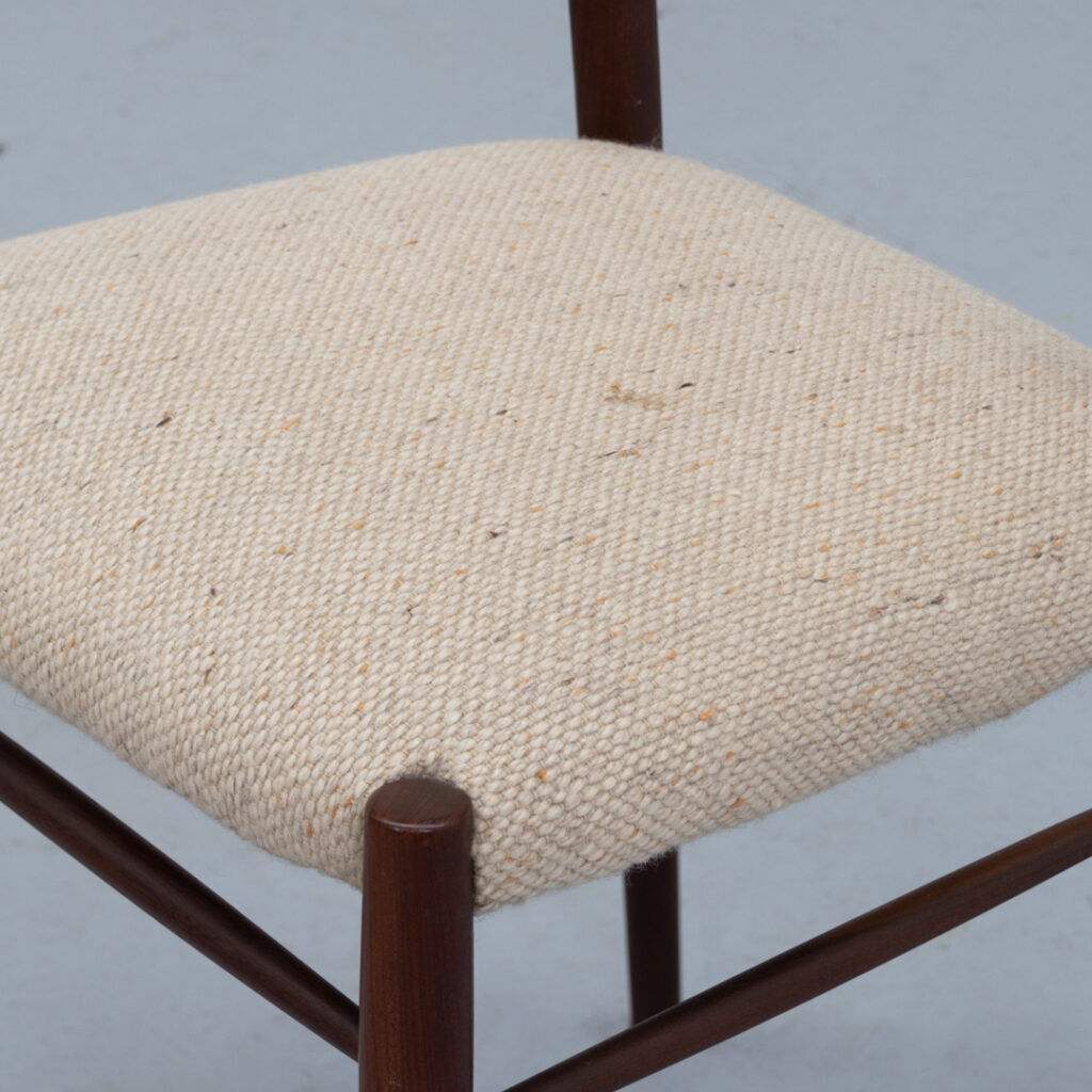 Set of 4 dining chairs by Lübke, 1960s