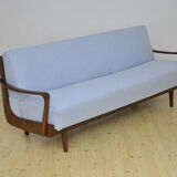 Scandinavian style folding sofa bed, 1960s