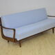 Scandinavian style folding sofa bed, 1960s