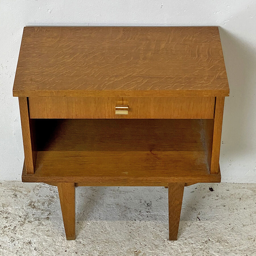 Vintage bedside table 70's