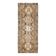 1970s Vintage Turkish Hand-Knotted Wool Cotton Brown Runner Rug 150x390