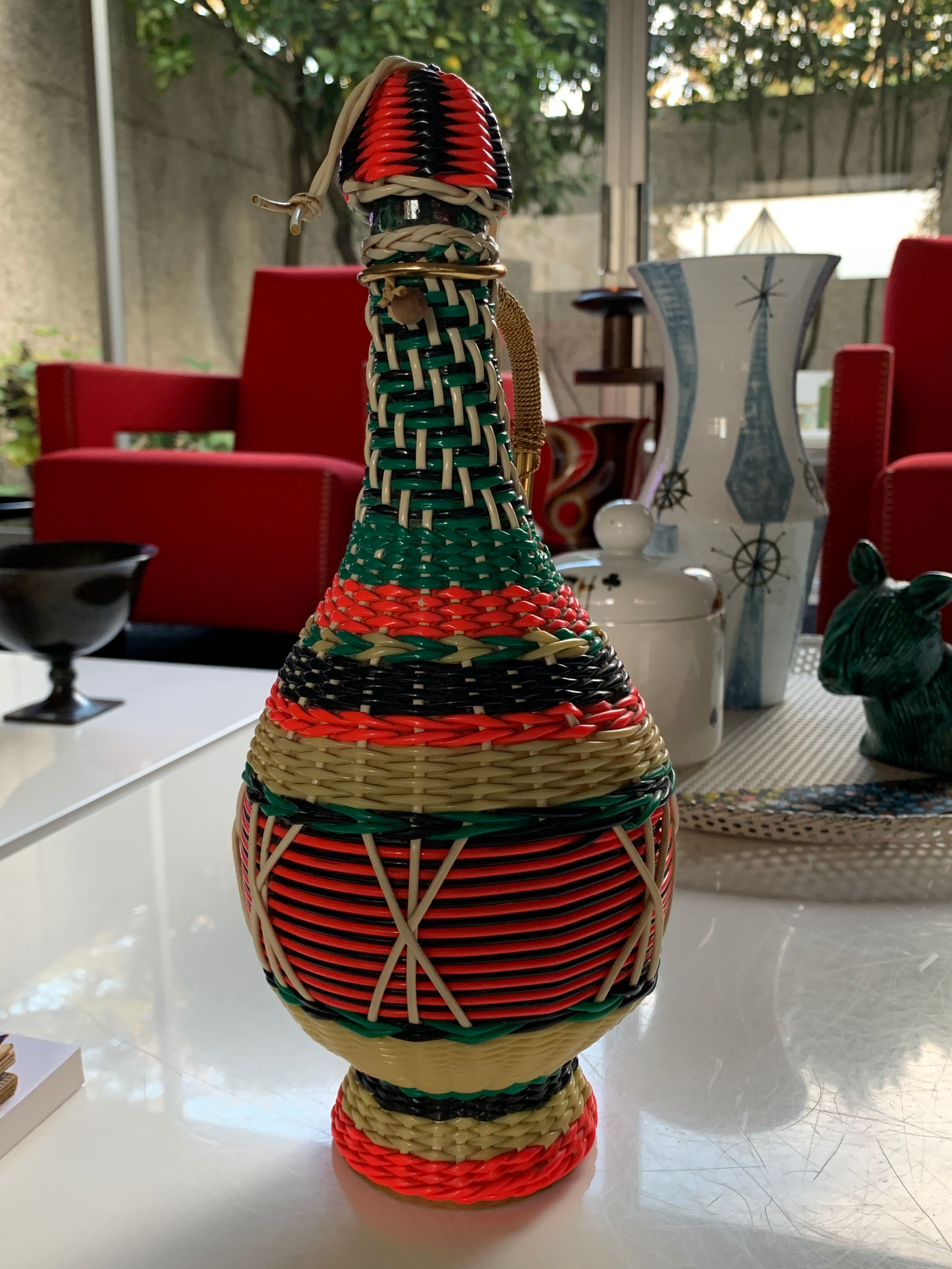 Bottle scoubidou 60s