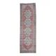 Vintage Turkish Hand-Knotted Oriental Runner 92x289