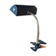 Lamp for clip-on shelf