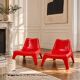 Paire de fauteuils enfant BUNSÖ – IKEA – Thomas Sandell – rouge