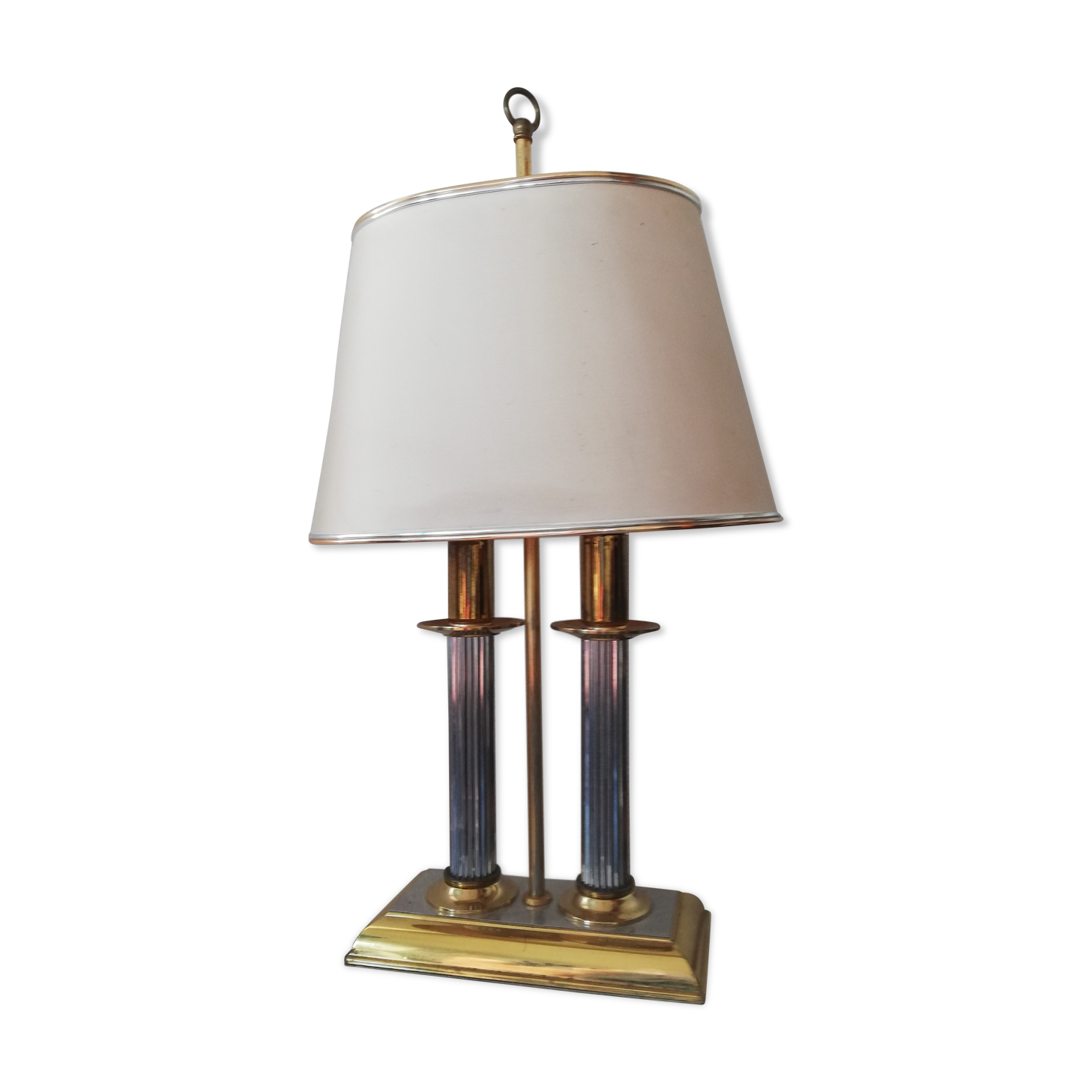 Bouillotte lamp 2 fires empire style