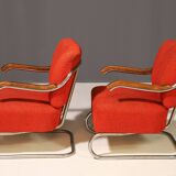 Pair of Bauhaus cantilever armchairs | Thonet, 1930s