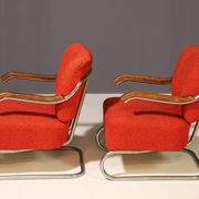 Pair of Bauhaus cantilever armchairs | Thonet, 1930s