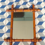 Mirror 1900 imitation bamboo 47X58cm