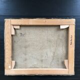 Old green trees table