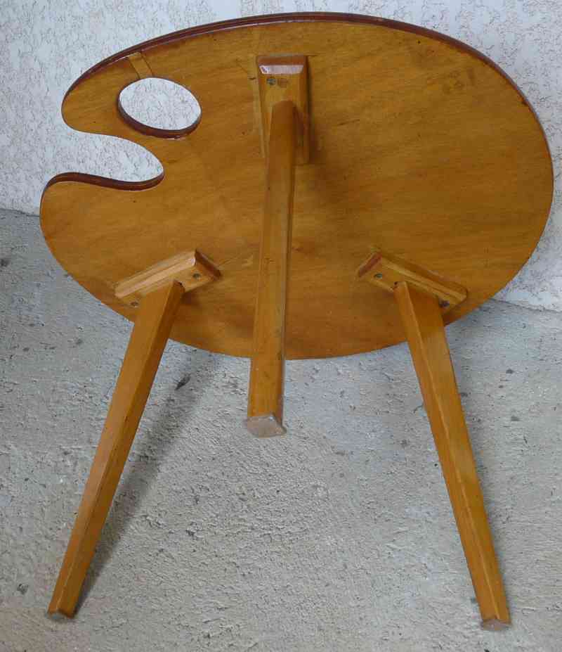 Coffee table vintage tripod 60 years