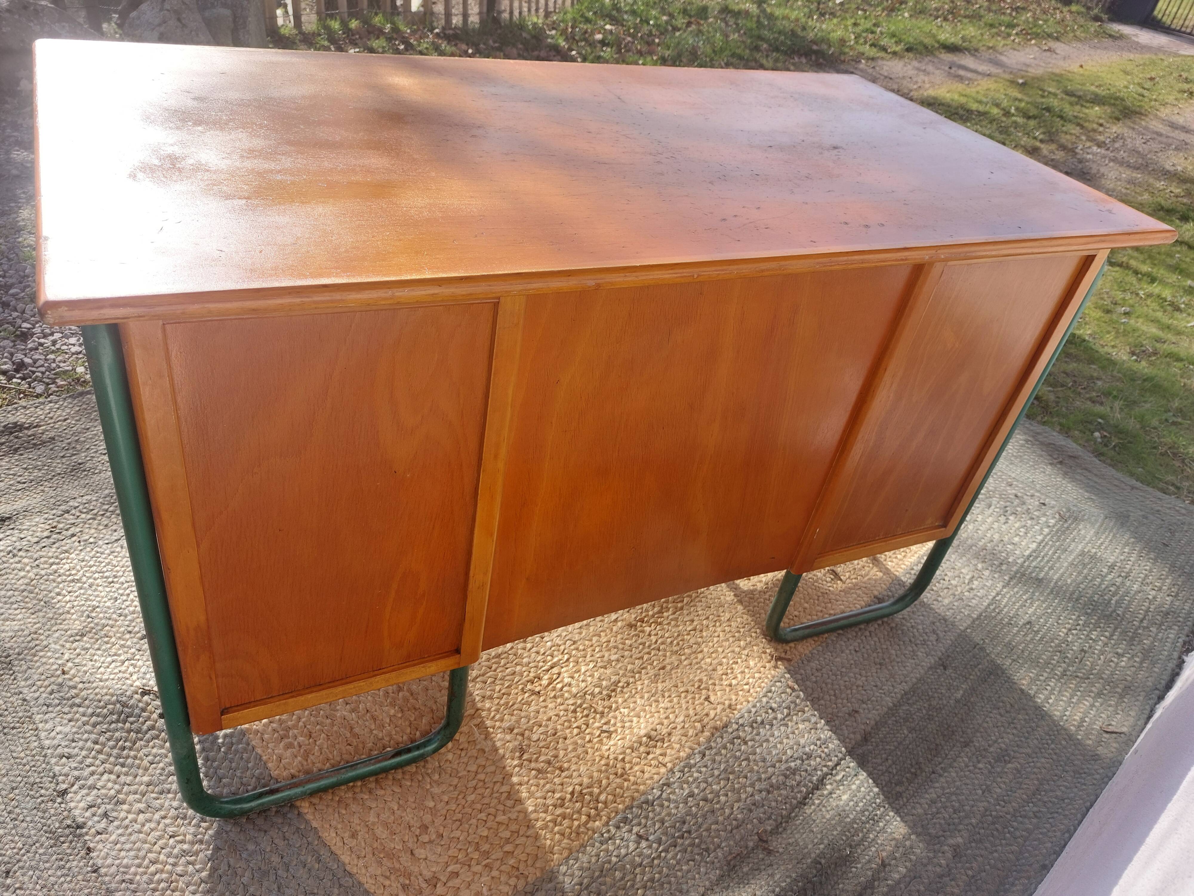 Vintage schoolmaster's desk