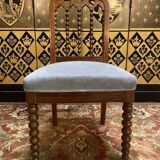 Set of 6 Restoration period "Chapelet" chairs