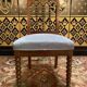 Set of 6 Restoration period "Chapelet" chairs