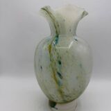 Vase opaline flammée