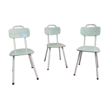 3 Vintage kitchen chairs