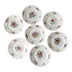 Set of 7 dessert plates Lunéville years 40 50