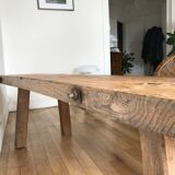 Wooden coffee table