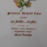 Porcelain ashtray "Jacques Coeur"