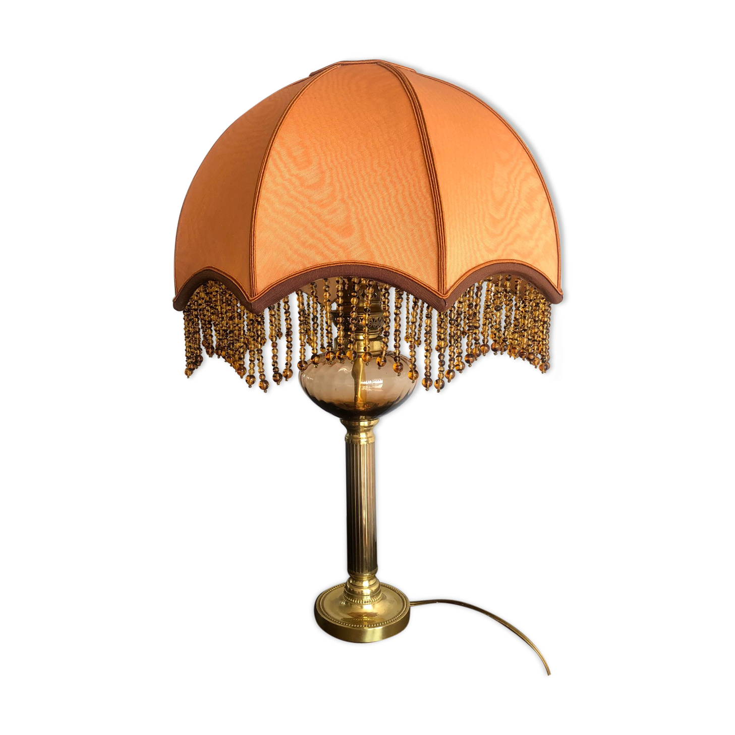 Retro pearl blind lampshade