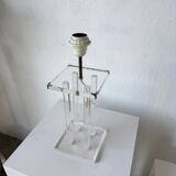 David Lange Lucite Table Lamp