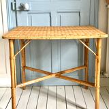 Rattan table