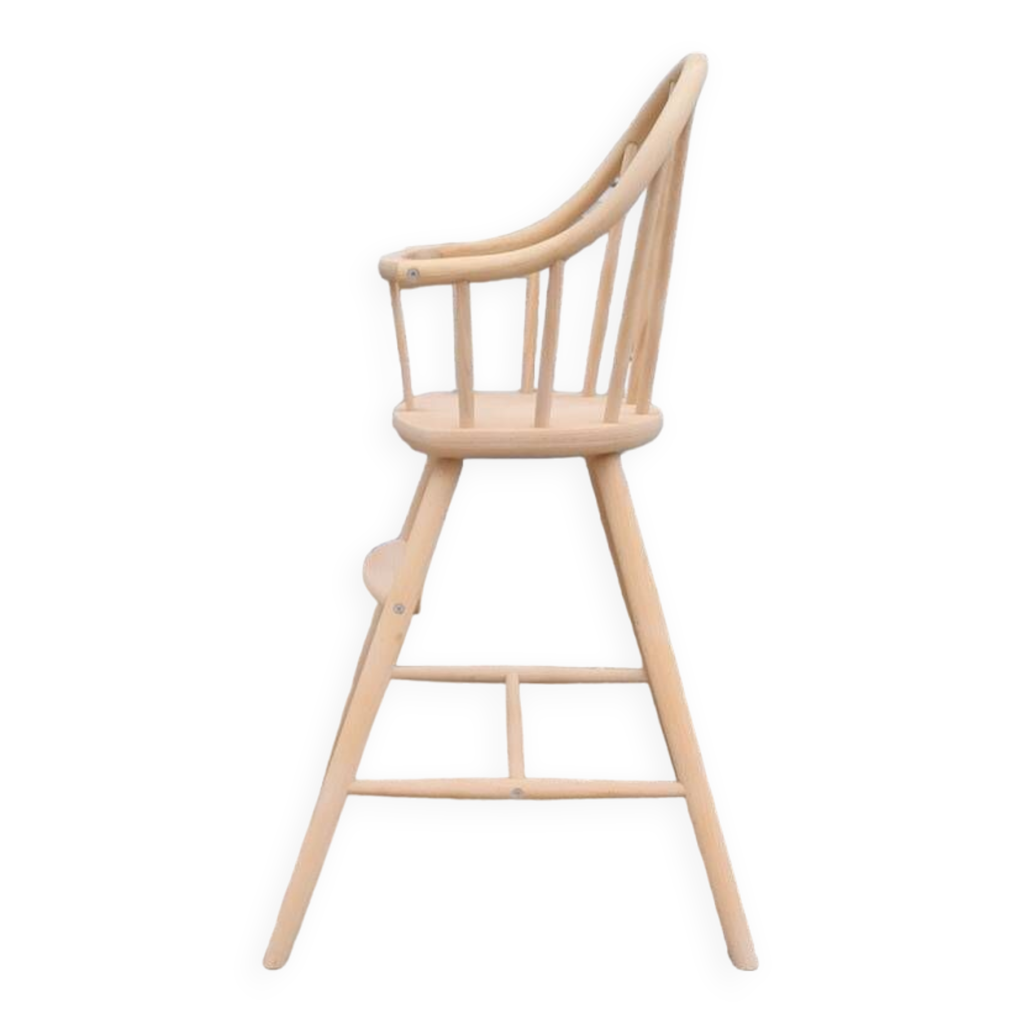 Chaise haute pour bébé scandinave