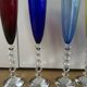 Set of 6 champagne flutes "Véga Flutissimo" in tinted crystal —