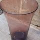 Bubble glass vase, blown, 1970s, Biot manufacture.