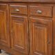 Rustic oak sideboard from the 1950s.