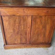 BUREAU A 9 TIROIRS EN NOYER 1900