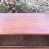 Vintage teak secretary with 3 drawers