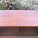 Vintage teak secretary with 3 drawers