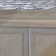 Antique Louis Philippe wardrobe with 2 doors, solid oak, raw wood