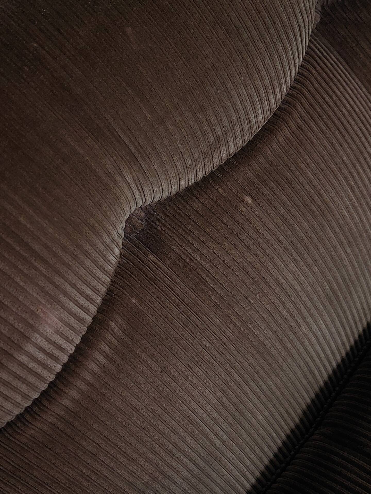 Paire de fauteuils lounge Amanta en velours côtelé et fibre de verre par Mario Bellini pour C&B Italia