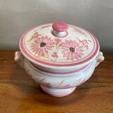 Pot Quimper HB floral decoration