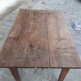 Vintage old farm table