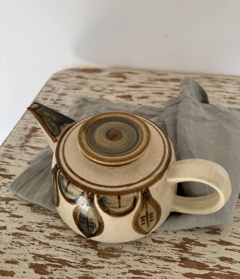Noomi Backhausen /Søholm Teapot: Danish Mid-Century Stoneware