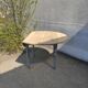 Roundtable with folding sides