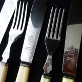 Set of Butler and Sheffield fish cutlery, 10 pieces