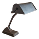 Lampe de bureau en fonte noire design Bauhaus industriel