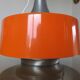 Scandinavian suspension aluminium orange 60s 70s