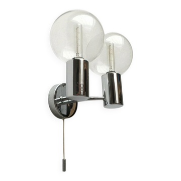 Lampe murale vintage Space Age par Motoko Ishii pour Staff, années 1970