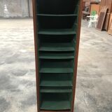 Simple mahogany notary filing cabinet