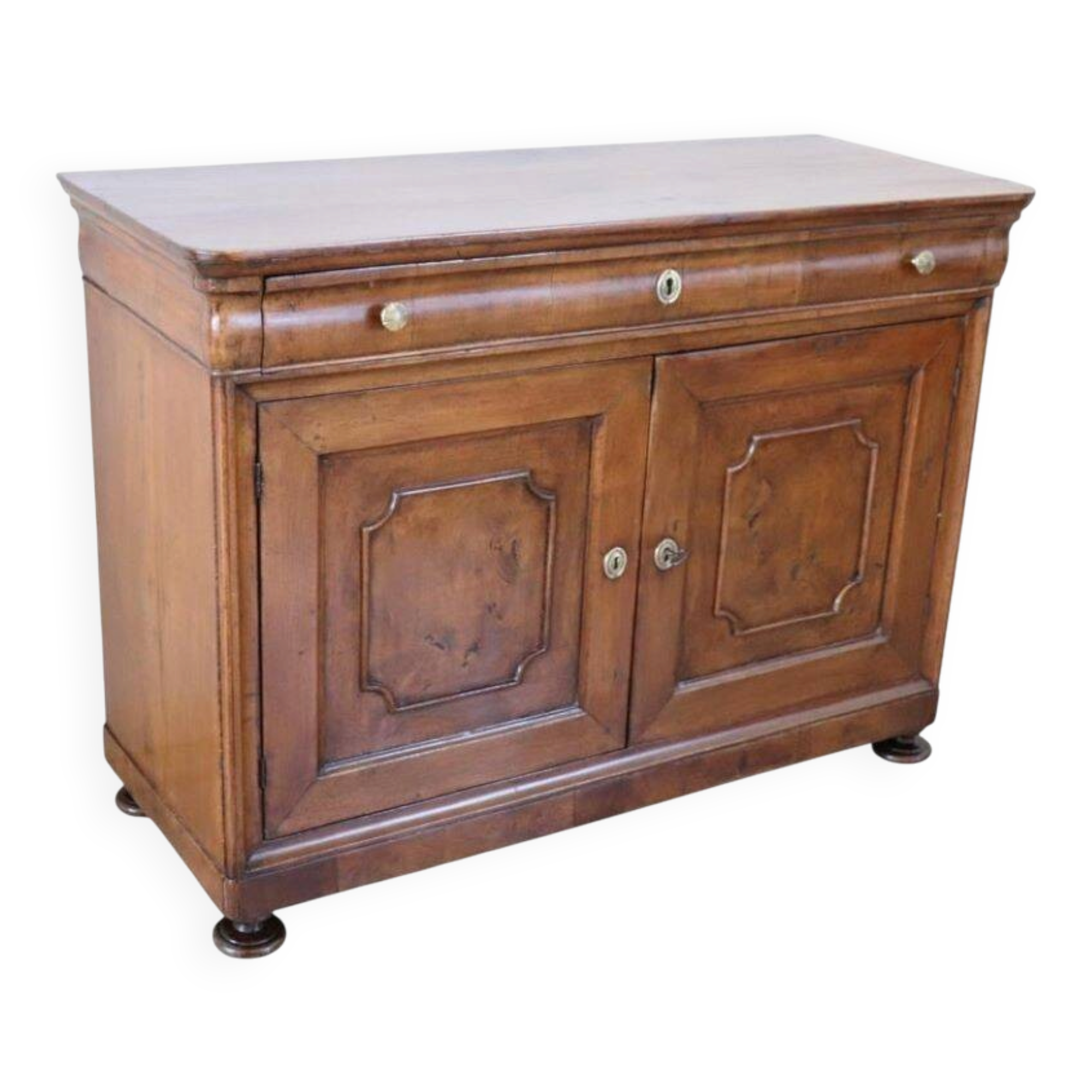 Antique Walnut buffet, Italy, Mid-19th Century, Restored.