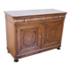 Antique Walnut buffet, Italy, Mid-19th Century, Restored.