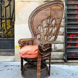 “Emmanuelle” rattan armchair, 1970