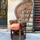 Fauteuil « Emmanuelle » en rotin, 1970