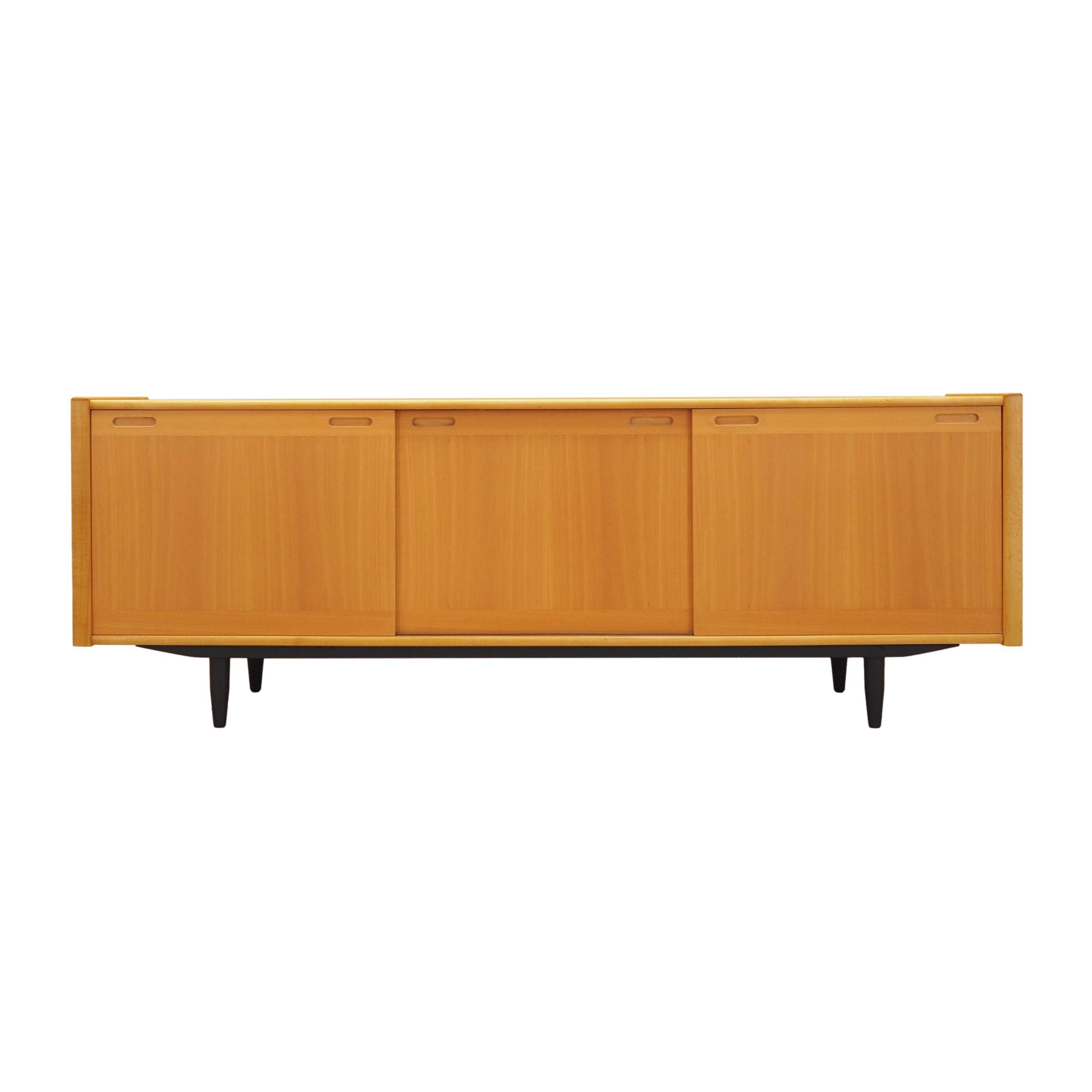 Beech sideboard, Danish design, 1970s, production: Skovby Møbelfabrik
