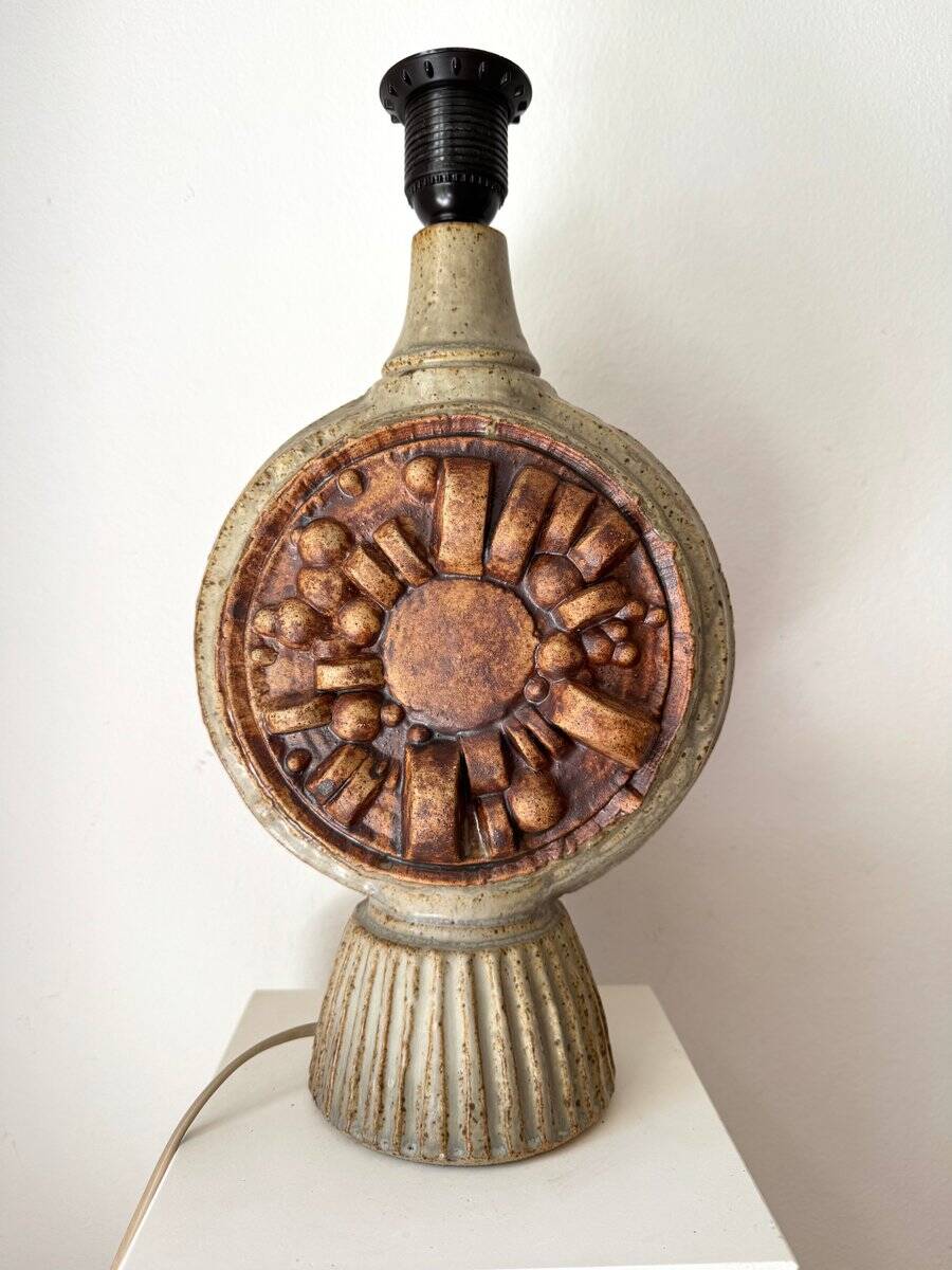 Table lamp by Bernard Rooke "The Wheel"